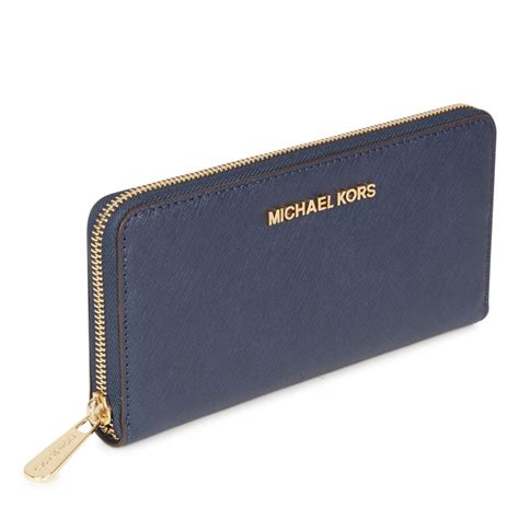 michael kors geldbeutel blau|michael kors wallet.